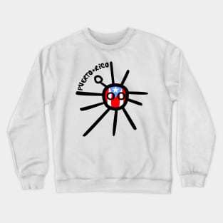 Puerto Rico Taino Sun Boricua Flag Crewneck Sweatshirt